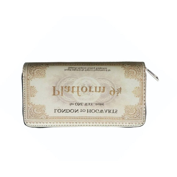 Harry Potter Hogwarts College Admission Notice Zipper Package 9 34 Ticket Card Bag Wallet Wallets