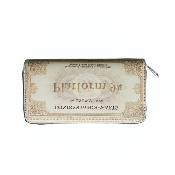 Harry Potter Hogwarts College Admission Notice Zipper Package 9 34 Ticket Card Bag Wallet Wallets