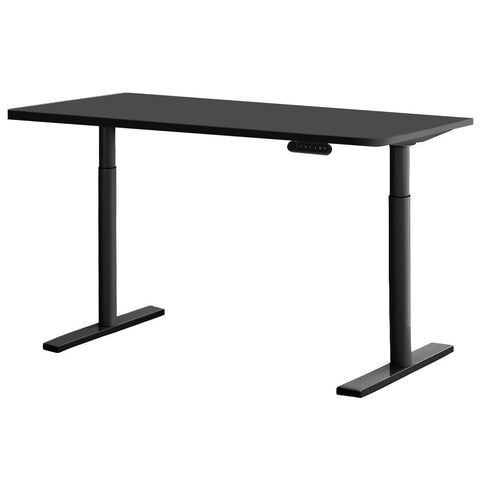 Artiss Electric Standing Desk Height Adjustable Sit Desks Table Black