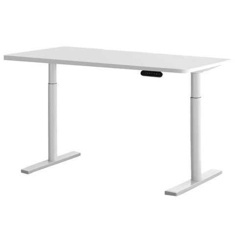 Artiss Electric Standing Desk Height Adjustable Sit Desks Table White