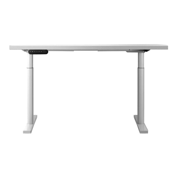 Artiss Electric Standing Desk Height Adjustable Sit Desks Table White