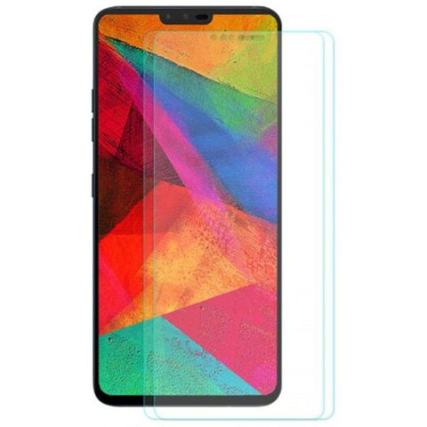 0.26Mm 9H 2.5D Arc Side Full Screen Tempered Glass Protective Film For Lg V40 Thinq 2018 2Pcs Transparent