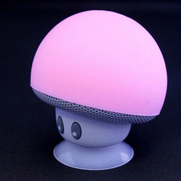 Audio Docks & Mini Speakers Wireless Cartoon Mini Mushroom Bluetooth Desktop Speaker Phone Bracket