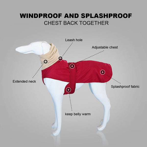 Waterproof Warm Winter Dog Jacket Large Breeds Dog Clothing & Shoes