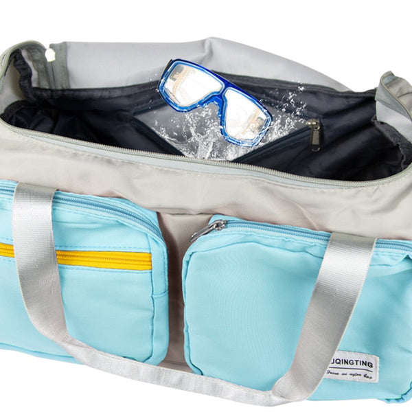 Sports Fitness Gym Bag Shoes Compartment Duffle Bags Gym Bags