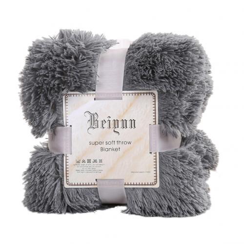 80X120cm Soft Warm Fluffy Shaggy Children's Throw Blanket Snuggle Rug Blankets & Throws