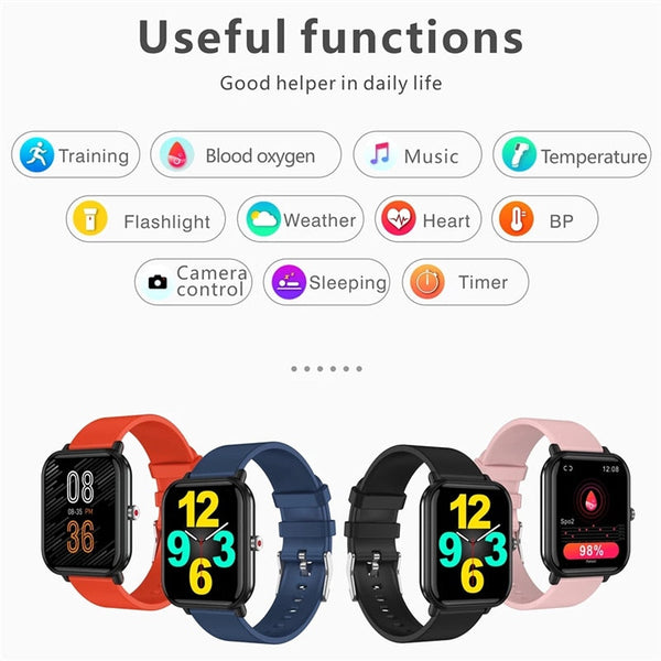 Lige 2022 New Smartwatch Ladies Full Touch Screen Sports Fitness Watch Ip67 Smart Watches