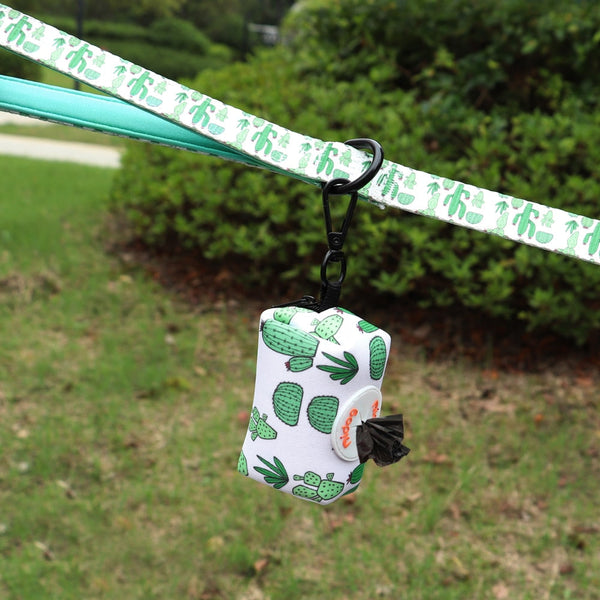 Colourful Printed Dog Poop Bag Holder Waste Bags Dispenser Pooper Scooper & Bags