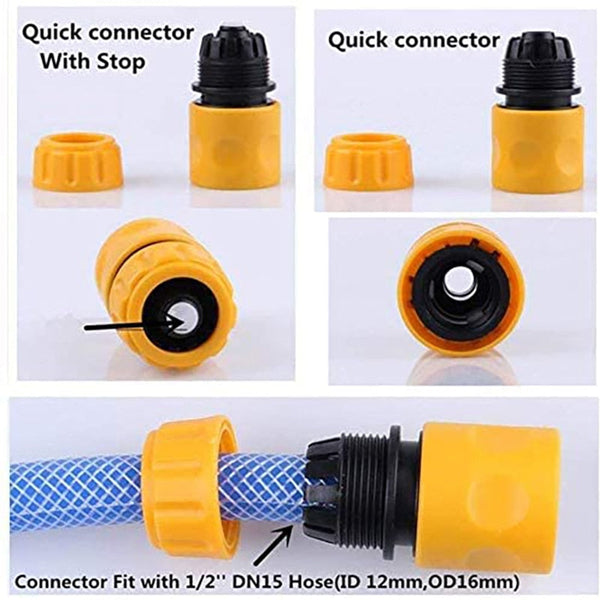 31 Garden Hose Connector Set Irrigation Accessories Connectors Valves & Accessories