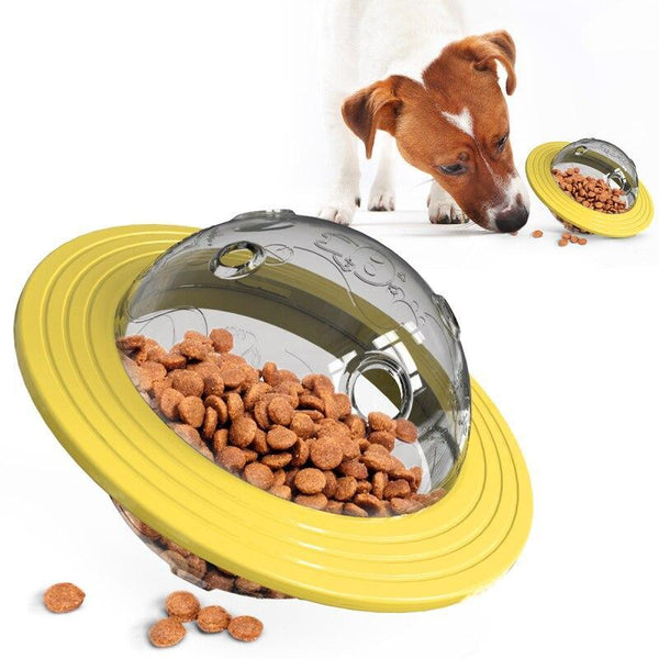 Dog Toys Ufo Flying Frisbee Feeder For Dogs Pet Toy