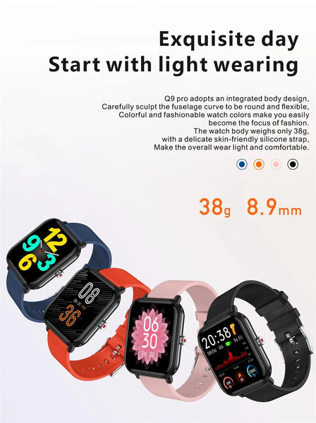 Lige 2022 New Smartwatch Ladies Full Touch Screen Sports Fitness Watch Ip67 Smart Watches