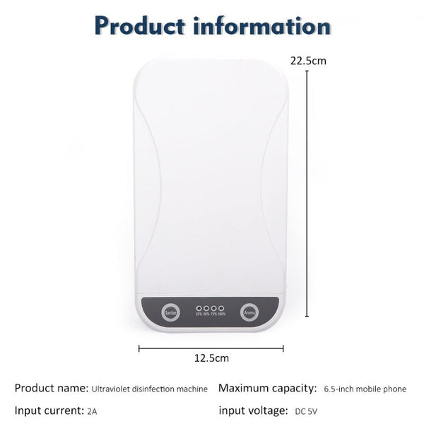 Multi Functional Uv Disinfection Sterilization Box Phone Tools Makeup Sterilisation Trays & Cases