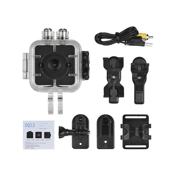 Hd 1080P Waterproof Camera Video Recorder Black Camcorders