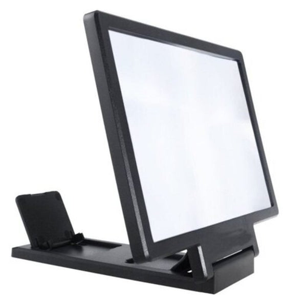 Hd Radiation Protection 3 D Mobile Phone Screen Magnifier Black Mounts & Holders