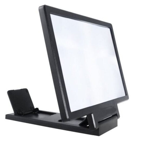 Hd Radiation Protection 3 D Mobile Phone Screen Magnifier Black