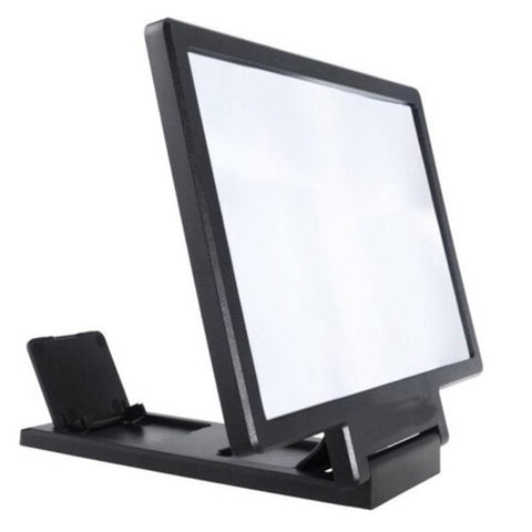 Hd Radiation Protection 3 D Mobile Phone Screen Magnifier Black Mounts & Holders
