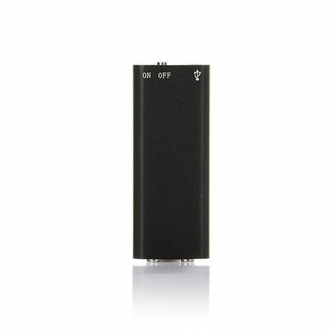 Hd Voice Recorder Mp3 Player Mini Ultra Small Portable Interview Forensics Black 8G