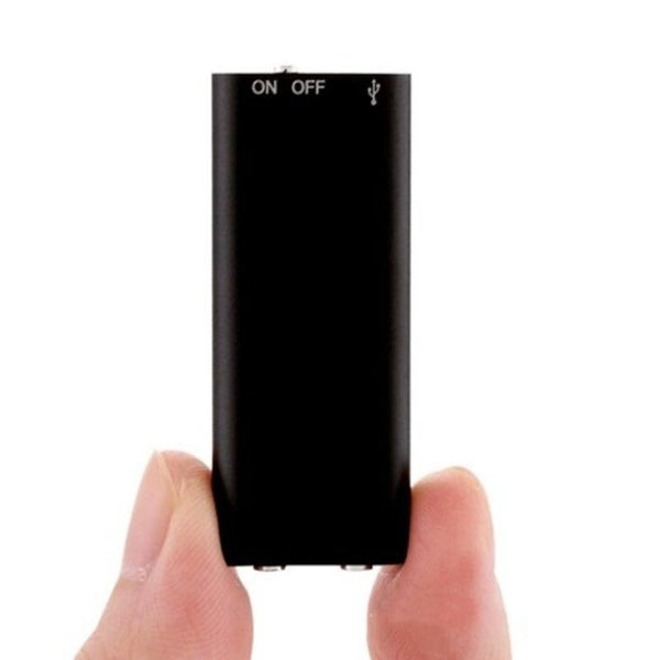 Hd Voice Recorder Mp3 Player Mini Ultra Small Portable Interview Forensics Black 8G Dictapones & Voice Recorders