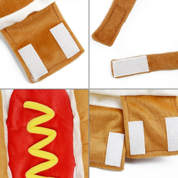Cute Halloween Hot Doggy Costume For Pets Dog Costumes