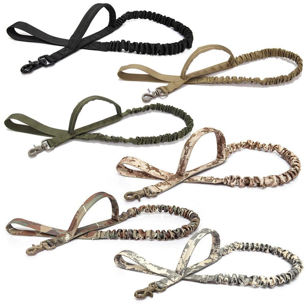 Tactical 2 Handle Dog Leash Pet Equipment Leads & Head Collars