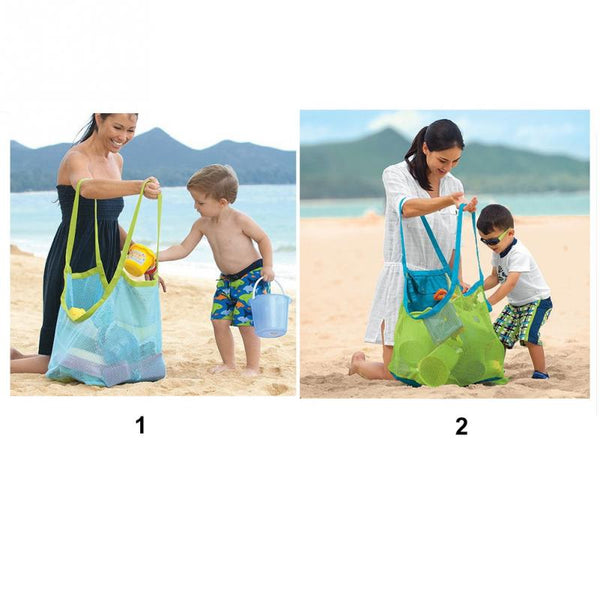 Portable Reusable Mesh Kids Swimming Beach Storage Bags Gym Bags