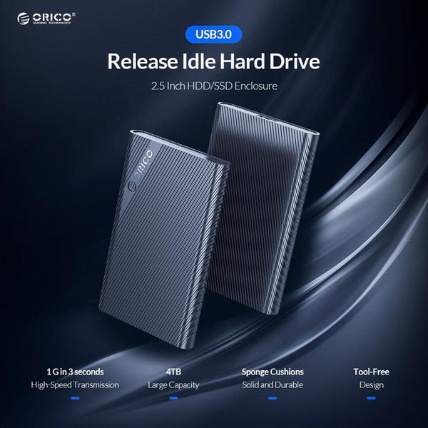 Usb 3.0 To Sata 2.5 Ssd Hdd Enclosure Box Gbps Support Uasp 4Tb Drive Enclosures & Docks