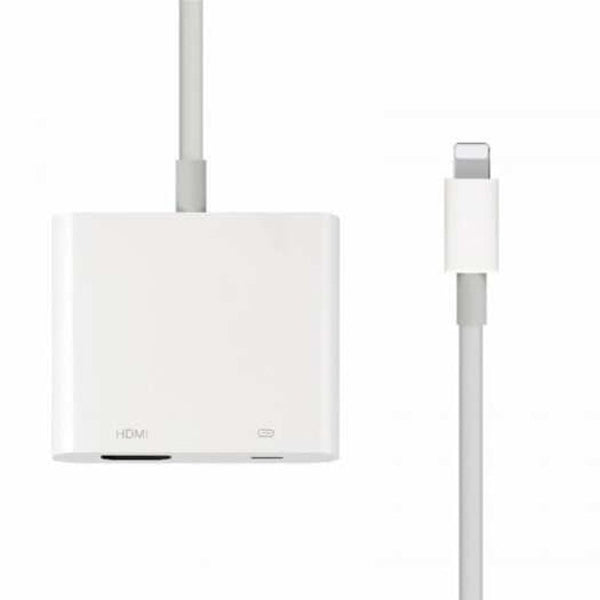 Hdmi Digital Av Adapter For Iphone White Cables & Adapters