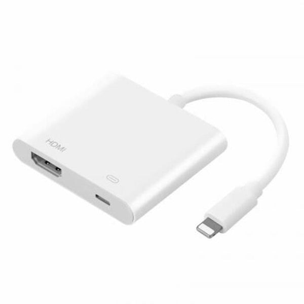 Hdmi Digital Av Adapter For Iphone White Cables & Adapters