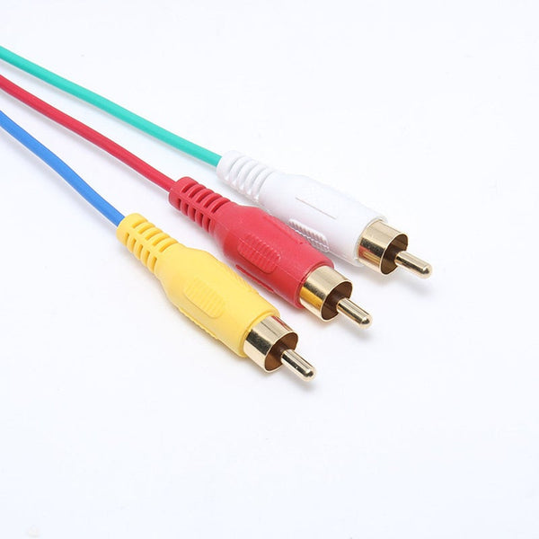 Video Cables & Adapters Hdmi Male To 3 Rca Video Audio Av Cord Adapter Cable