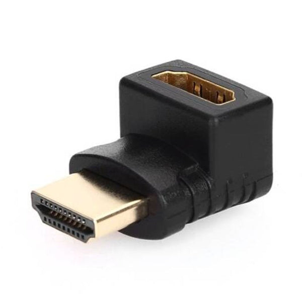 Hdmi Male To Female Adapter 4K X 2K 270 Degree Black Video Cables & Adapters