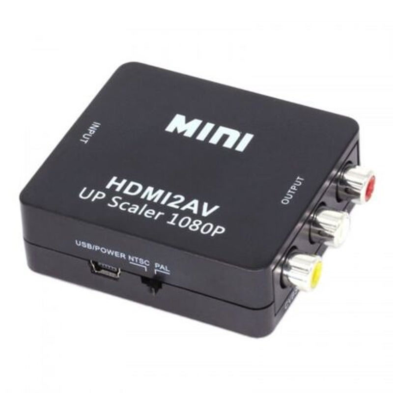 Hdmi To Av Converter Black Video Cables & Adapters
