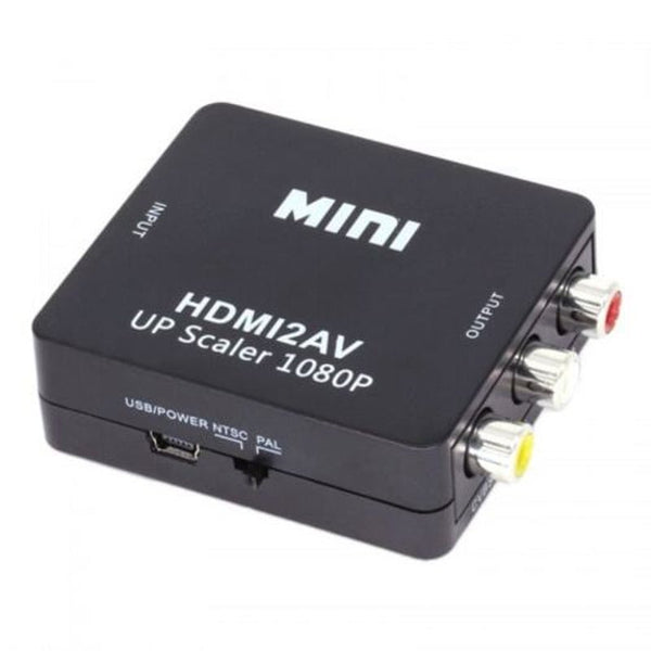 Hdmi To Av Converter Black Video Cables & Adapters