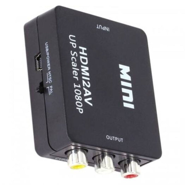 Hdmi To Av Converter Black Video Cables & Adapters