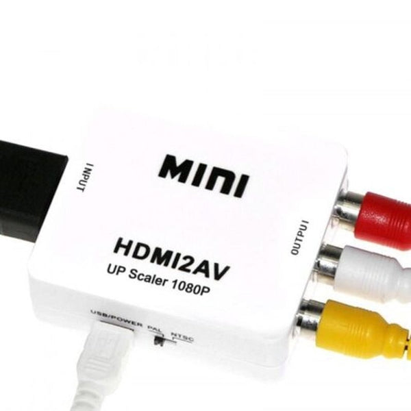 Hdmi To Av Converter Black Video Cables & Adapters