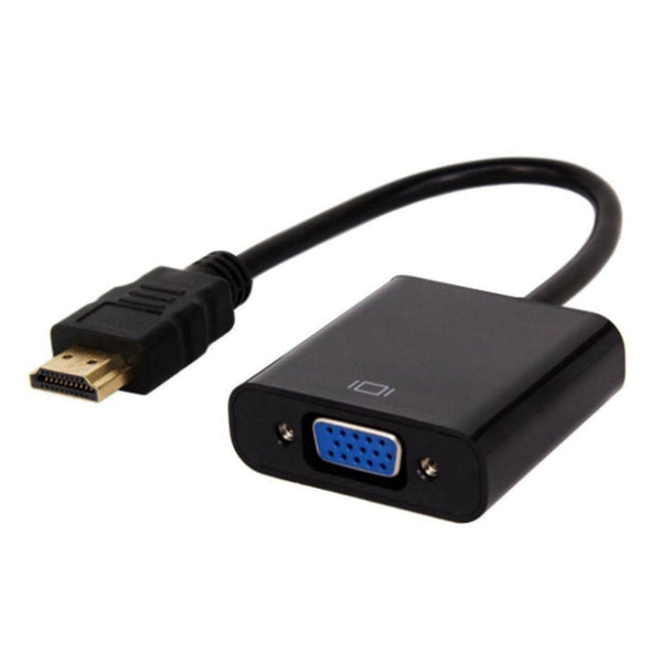 Hdmi 1080P Cable Male To Vga Adapter Famale Converter Monitor/Av Cables & Adapters