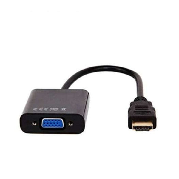 Hdmi To Vga Moread Gold Plated Adapter Black Monitor/Av Cables & Adapters