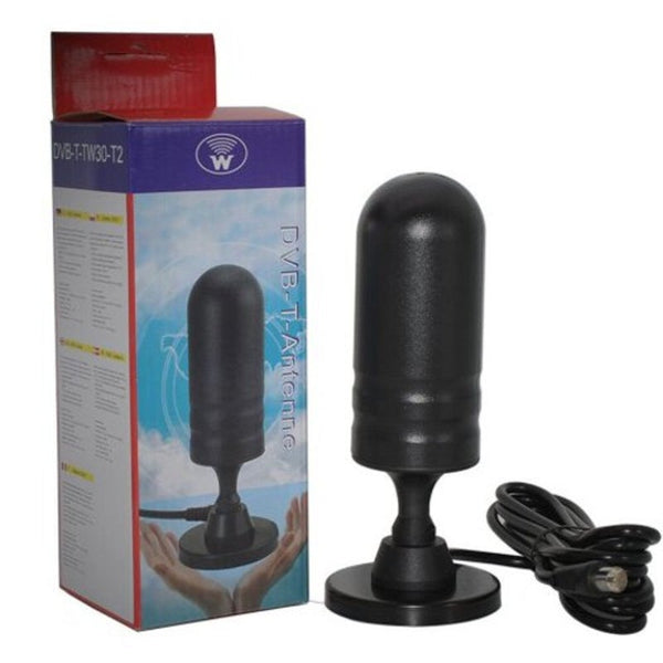 Hdtv Indoor Tv Antenna 1080P 50 Mile Range Digital Skylink 4K Black Antennas