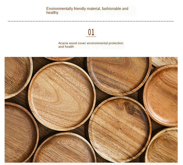 Acacia Wood Glass Kitchen Storage Containers Canisters & Jars