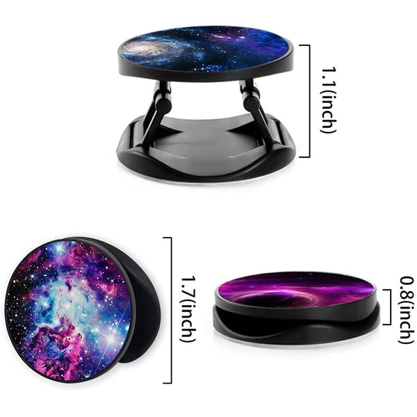Cute Foldable Phone Finger Ring Holder Pop Socket Stand Decals