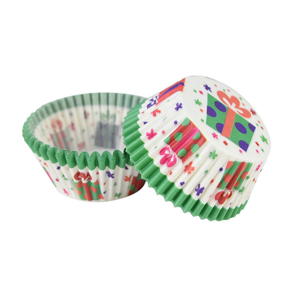 100Pcs Rainbow Muffin Cupcake Paper Cups Liner Baking Decorating Tools Party Baking Cups & Cases