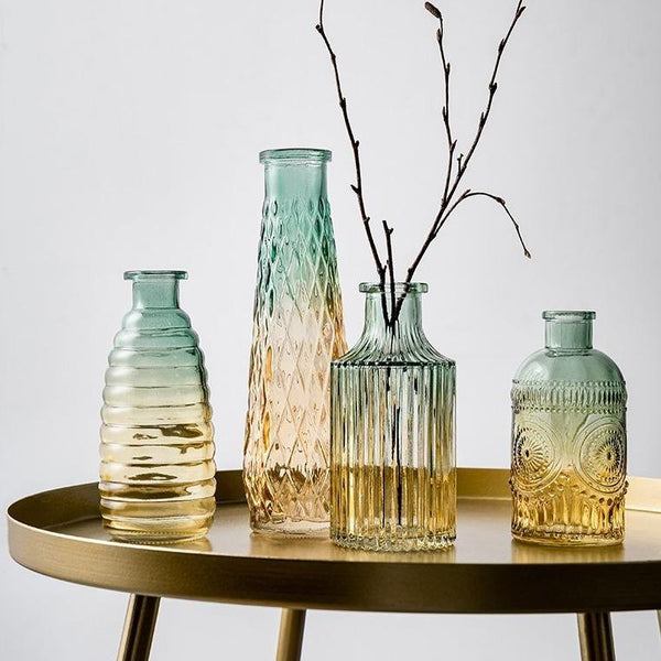 Seaside Glass Vases Coastal Home Decor