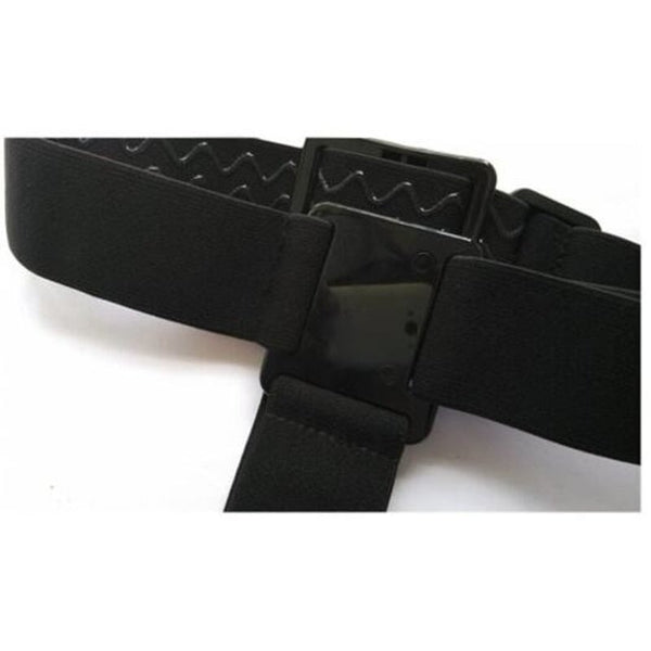 Head Strap Mount For Gopro Cameras Headband Harness Aluminum Thumbscrew Fits All Pro Hero Models Black Straps & Hand Grips
