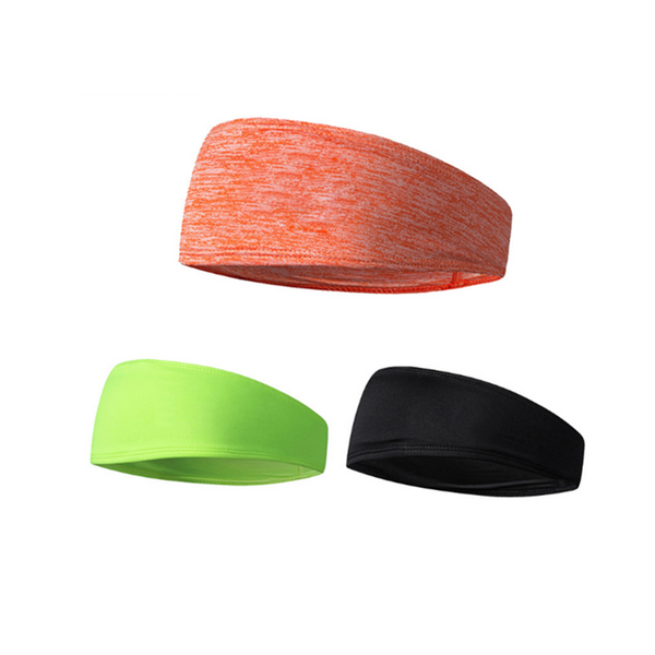 Headband Moisture Wicking Workout Runningyoga Bike Helmet Sweatbands