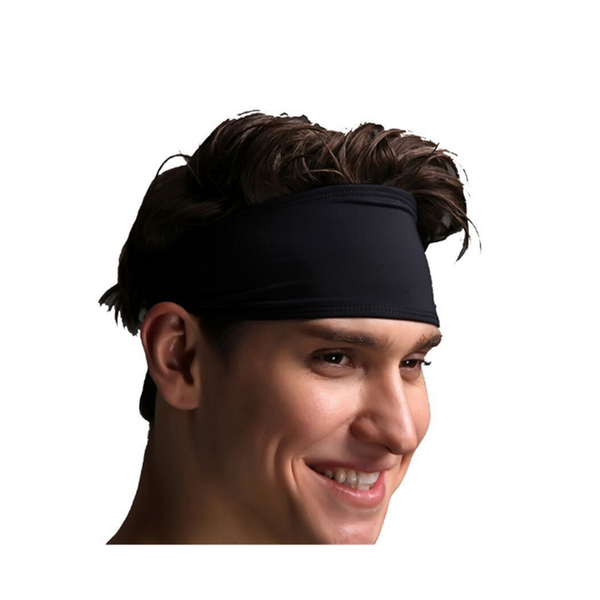 Headband Moisture Wicking Workout Runningyoga Bike Helmet Sweatbands