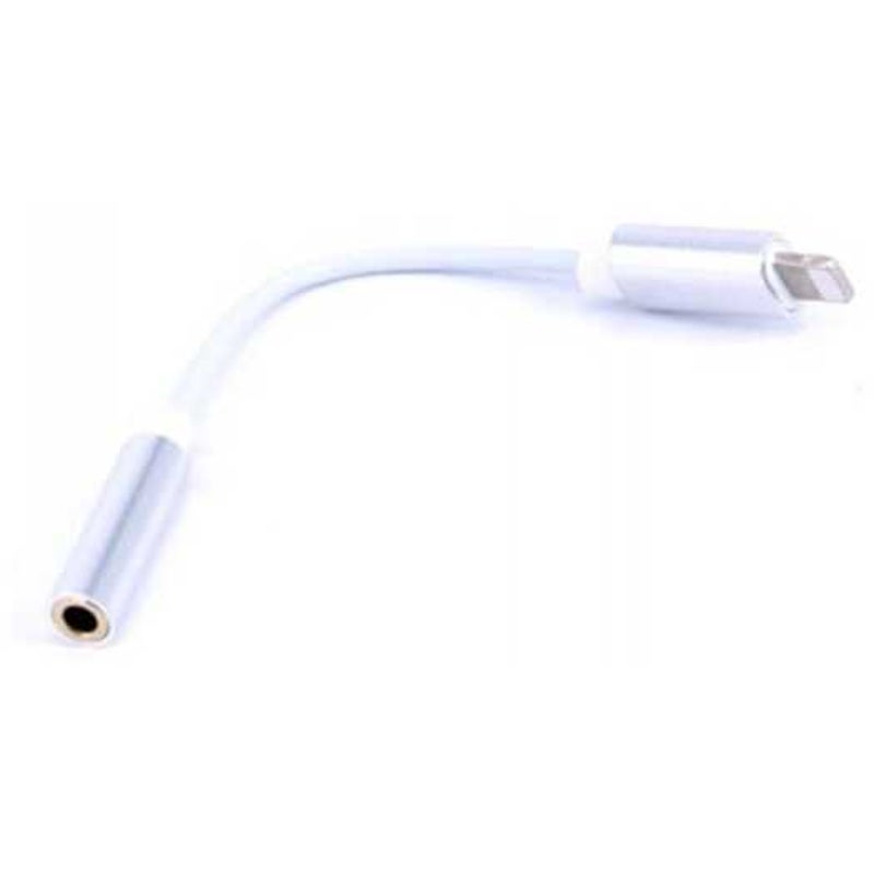 Headphone Adapter To 3.5Mm Earphone For Apple Iphone 7 And Plus 8 Pin Connection Converter Silver Cables & Adapters
