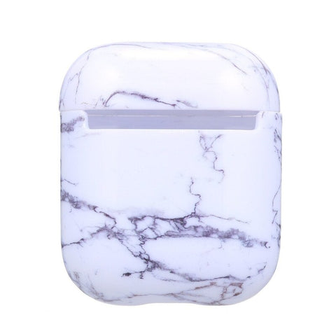 Headphone Protective Case For Airpods Hard Marble Box Headphones Shockproof 1 Earbud Cases