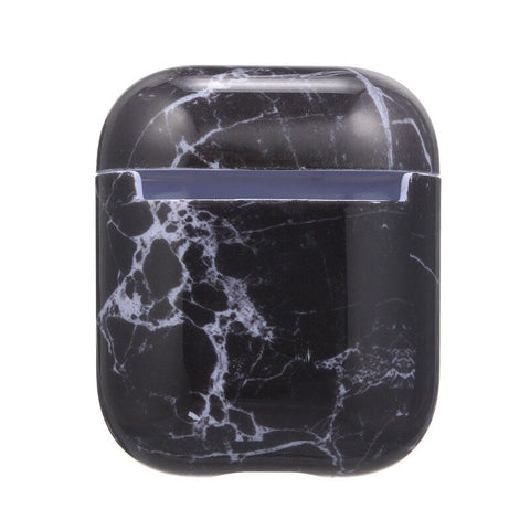 Headphone Protective Case For Airpods Hard Marble Box Headphones Shockproof 2
