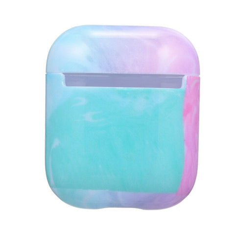 Headphone Protective Case For Airpods Hard Marble Box Headphones Shockproof 3 Earbud Cases