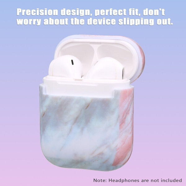 Headphone Protective Case For Airpods Hard Marble Box Headphones Shockproof 3