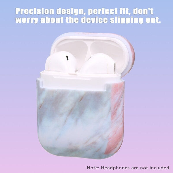 Headphone Protective Case For Airpods Hard Marble Box Headphones Shockproof 3 Earbud Cases